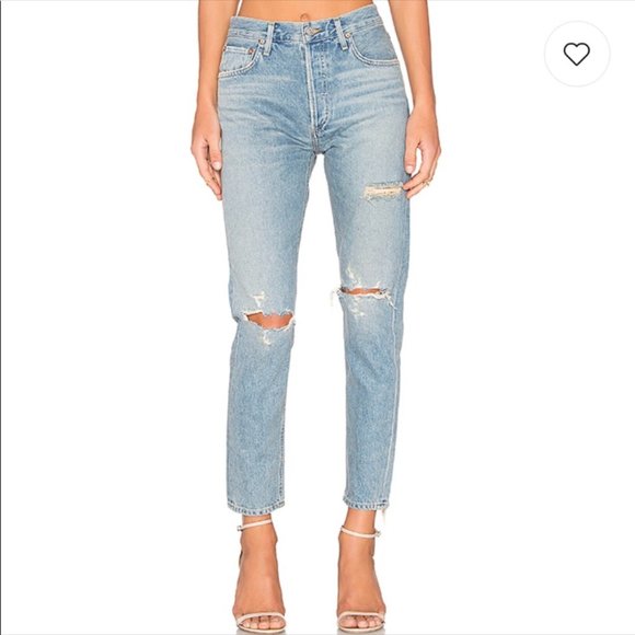 AGOLDE | Jamie High Rise Classic Jeans in Dakota - Picture 2 of 16